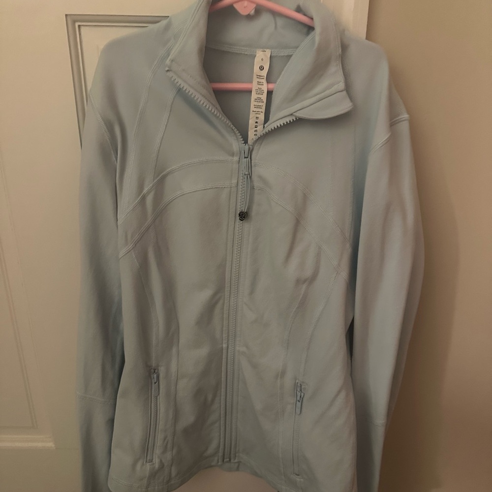 Lululemon define jacket luon powder blue